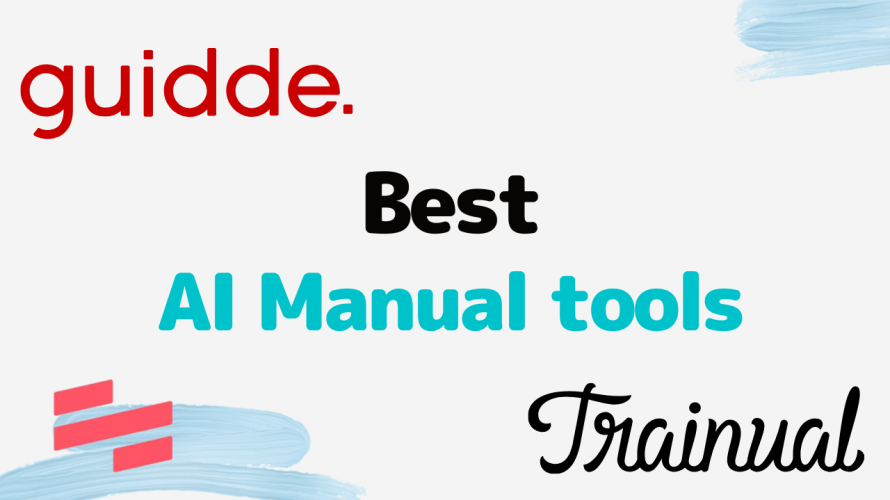 3 Best AI Manual Tools