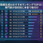 【2025年最新】動画生成AIおすすめランキングTOP10｜専門家が目的別に本音で格付け