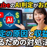 【なぜ?】YouTubeのAI判定がおかしい!誤判定の原因と収益化を守るための対処法を完全解説